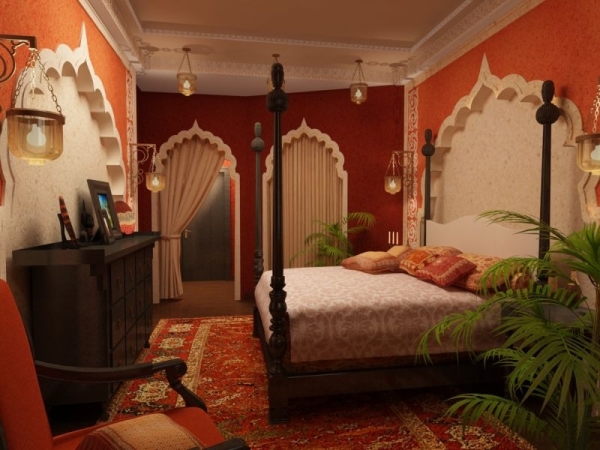Decorate Bedroom Indian Style