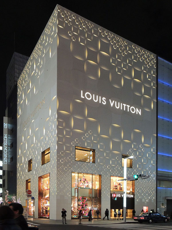louis vuitton tokyo flagship store by unstudio