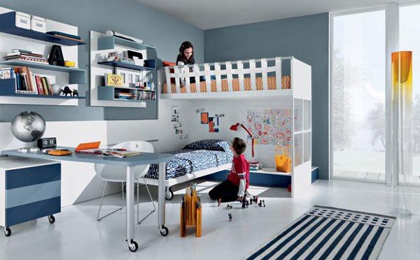 Shared Kids Room Design Ideas | InteriorHolic.com